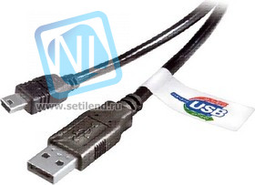 18-1136, Шнур USB 2.0 A(male) - mini B(male) 5PIN 3M