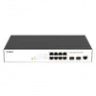 Управляемый POE коммутатор уровня 2 SNR-S2200G-8T-POE