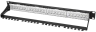 Коммутационная панель SNR, 19" неэкранированная, 1U, 24 порта, cat.6, горизонтальная заделка