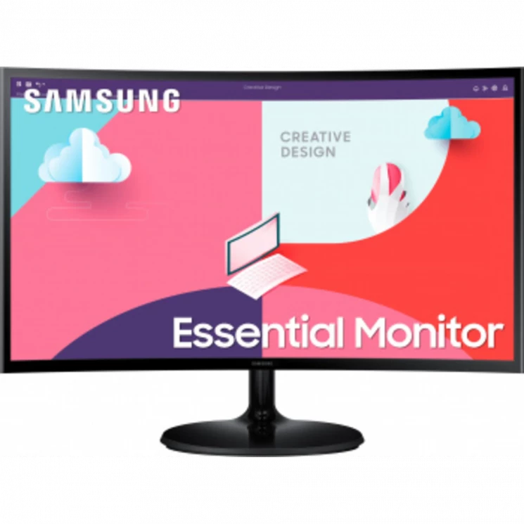 Монитор Samsung 27" S27C360EAI черный VA LED 16:9 HDMI полуматовая 250cd 178гр/178гр 1920x1080 75Hz
