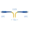 Патчкорд оптический SC/UPC SM 15 метров