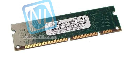 Модуль памяти HP Q7715-60001 64MB DIMM 100-Pin Printer Memory for LaserJet 2400 4250-Q7715-60001(NEW)