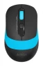 Мышь A4Tech Fstyler FG10 черный/синий оптическая (2000dpi) беспроводная USB (4but)