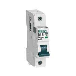 Выключатель автоматический модульный 1п C 16А 10кА ВА-105 DEKraft 13153DEK