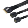 Кабель miniSAS-wminiSAS внутренний, для серверов Dell R620 для подключения контроллеров PERC H310, H710