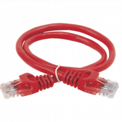 Шнур коммутационный кат. 6 UTP LSZH 2м красный