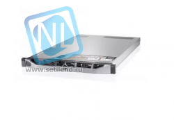 Сервер Dell PowerEdge R620, процессор Intel Xeon 10C E5-2670v2 2.50GHz, 32GB DRAM