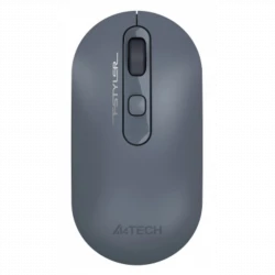 Мышь A4Tech Fstyler FG20 пепельный/синий оптическая (2000dpi) беспроводная USB для ноутбука (4but)