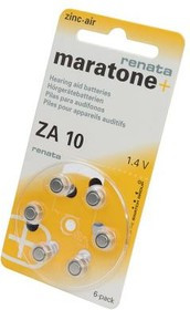 RENATA Zinc-Air 10 BL6, Элемент питания