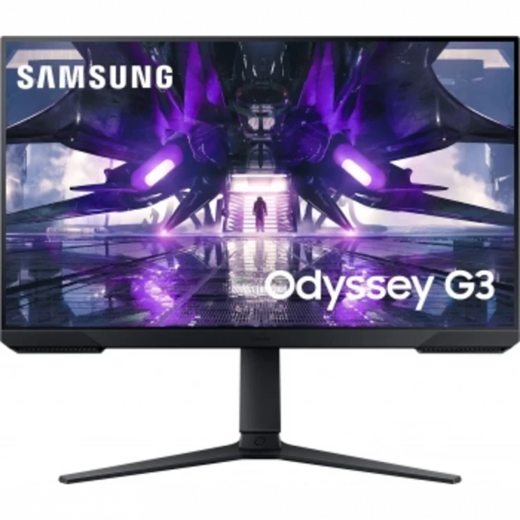 Монитор Samsung 27" Odyssey G3 S27AG320NI черный VA LED 1ms 16:9 HDMI полуматовая HAS Piv 250cd 178г