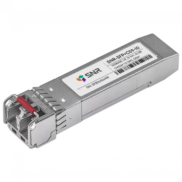 Модуль SFP+ CWDM оптический, дальность до 10км (10dB), 1590нм