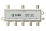 Ответвитель абонентский SNR-T-616, на 6 отводов, вносимое затухание IN-TAP 16dB.