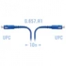 Патчкорд оптический армированный SC/UPC 10метров