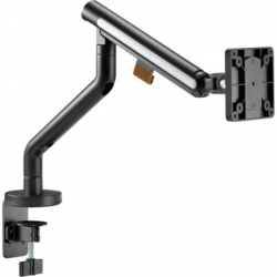 Кронштейн для мониторов Ultramounts UM725B черный 17"-32" макс.9кг крепление к столешнице поворот и