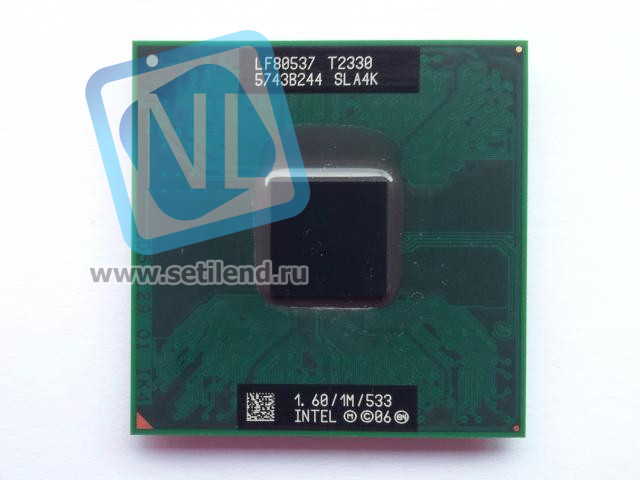 Процессор Intel SLA4K Dual-Core T2330 (1.60GHz, 533Mhz FSB, 1MB)-SLA4K(NEW)
