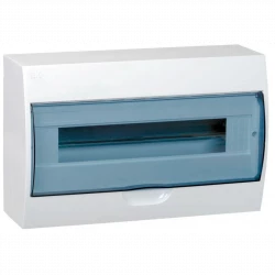 Корпус ЩРН-П-18 Krepta 3 IP41 навесной пластик. бел. IEK MKP12-N-18-40-10