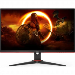 Монитор AOC 27" 27G2SPAE черный/красный IPS LED 1ms 16:9 HDMI M/M матовая 250cd 178гр/178гр 1920x108