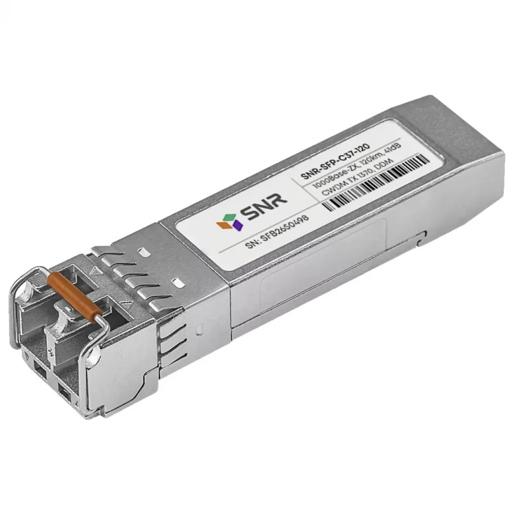 Модуль SFP CWDM оптический, дальность до 120км (41dB), 1370нм