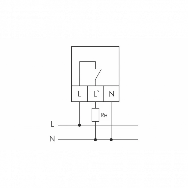 Реле напряжения CP-721-1 (однофазное; цифровая индикация; напряжение питания 50-450В контакт 1NO 63А