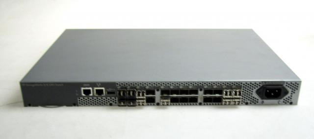 Коммутатор HP HSTNM-N019 StorageWorks Base SAN switch 8/8 (ext. 24x8Gb ports - 8x active ports)-HSTNM-N019(NEW)