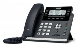 IP-телефон Yealink SIP-T43U, 12 аккаунтов, 2 порта USB, BLF, PoE, GigE, без БП