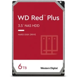 Жесткий диск WD SATA-III 6TB WD60EFPX NAS Red Plus (5640rpm) 256Mb 3.5"
