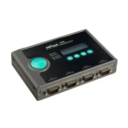 NPort 5450I 4-портовый преобразователь RS-232/422/485 в Ethernet c изоляцией 2 КВ, MOXA