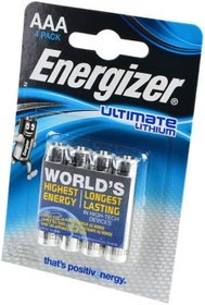 Energizer Ultimate LITHIUM FR03 BL4, Элемент питания