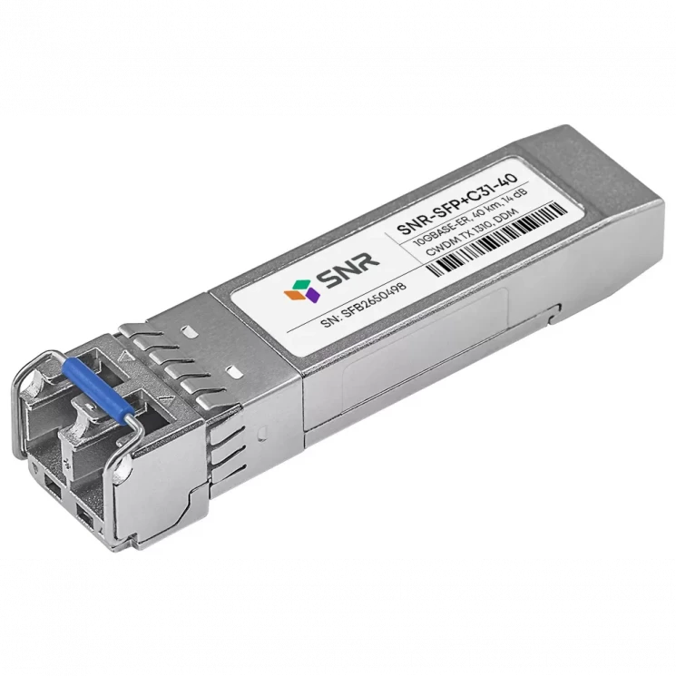Модуль SFP+ CWDM оптический, дальность до 40км (14dB), 1310нм