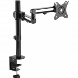 Кронштейн для мониторов Ultramounts UM736 черный 17"-32" макс.8кг крепление к столешнице поворот и н