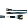 Кабель Slimline SAS x8 - 2x Slimline SAS x4 80см, внутренний