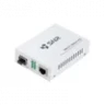 Медиаконвертер 10/100/1000-Base-T c PoE / 100/1000Base-FX с SFP-портом