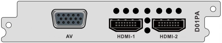 Модуль двухпоточного H.264/MPEG-2 декодера HDMI и CVBS D01PA для DCP-3000MF