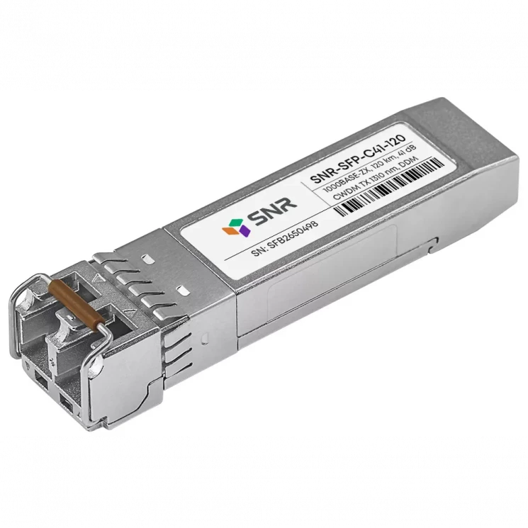 Модуль SFP CWDM оптический, дальность до 120км (41dB), 1410нм