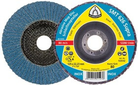 КЛТ KLINGSPOR SMT 626 Supra 125X22 P120 (321684) выпуклый, по стали