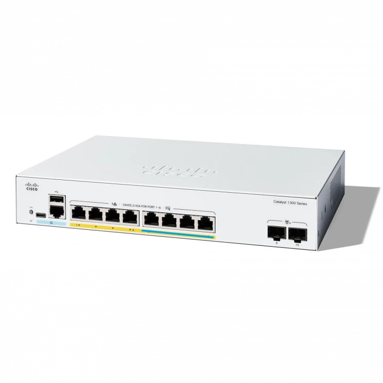 Коммутатор Cisco Catalyst C1300-8MGP-2X