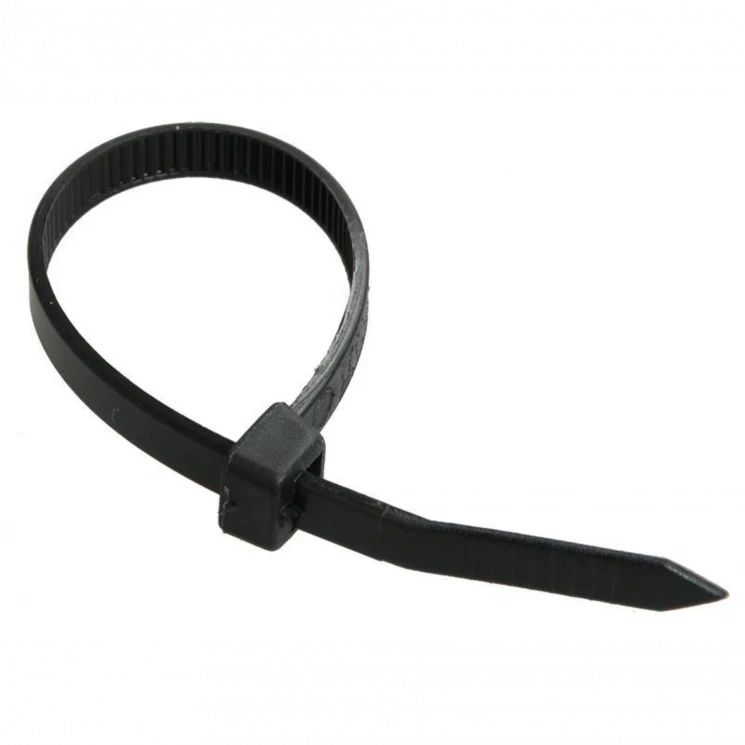 Хомут кабельный 3.6х200 нейл. черн. (уп.100шт) IEK UHH32-D036-200-100