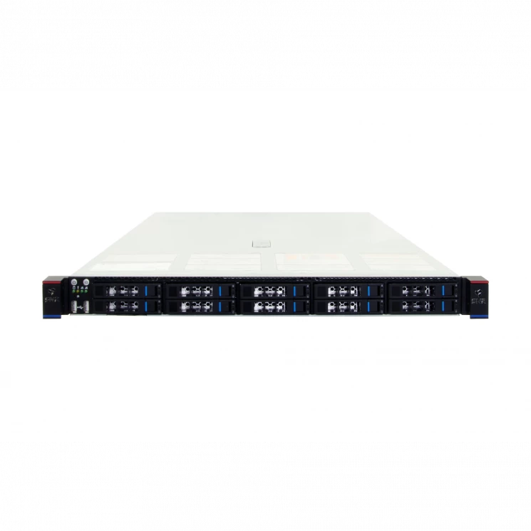 Серверная платформа SNR-SR1310RS-U2, 1U, Scalable Gen3, DDR4, 10xSAS/SATA/NVMe, резервируемый БП