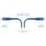 Патчкорд оптический армированный SC/UPC 5 метров
