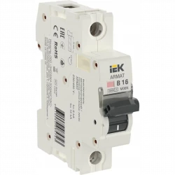 Выключатель автоматический модульный 1п B 16А M06N ARMAT IEK AR-M06N-1-B016