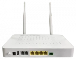 Абонентский терминал ONU BDCOM GPON, 4 порта 10/100/1000Base-T, 2 порта POTS, Wi-Fi