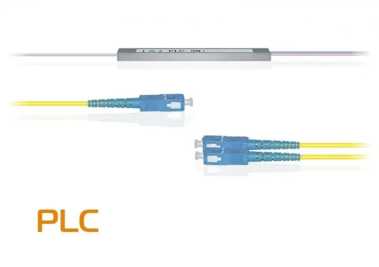 Делитель оптический планарный PLC-M-1x2, бескорпусный, разъемы SC/UPC