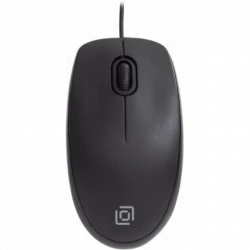 Мышь Оклик 195M for business черный оптическая (1200dpi) USB для ноутбука (3but)