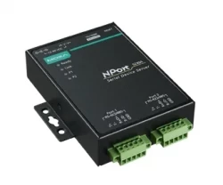 NPort 5230-T 2-портовый преобразователь RS-232 + RS-422/485 в Ethernet с расширенным диапазоном температур