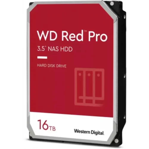 Жесткий диск WD SATA-III 16Tb WD161KFGX NAS Red Pro (7200rpm) 512Mb 3.5"