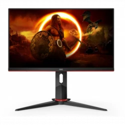 Монитор AOC 23.8" Gaming 24G2ZU черный/красный IPS LED 0.5ms 16:9 HDMI M/M матовая HAS 350cd 170гр/1