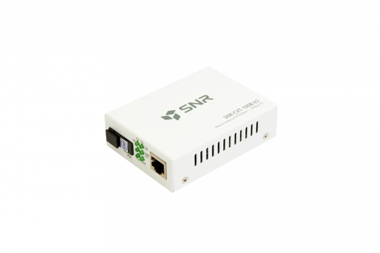 Медиаконвертер 10/100-Base-T / 100Base-FX, Tx/Rx: 1310/1550нм, V2