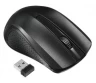 Мышь Оклик 485MW черный оптическая (1600dpi) беспроводная USB для ноутбука (3but)