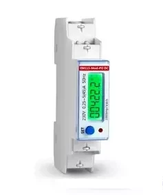 Счётчик электрической энергии EM115-MOD-PO DC, интерфейс RS485 MODBUS. крепление DIN