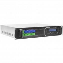 Оптический усилитель VERMAX для сетей КТВ, 2 входа, 16*18dBm выхода, WDM фильтр PON